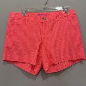 NWT Lilly Pullitzer Callahan Shorts‎ in Cayenne Coral Sz 4
